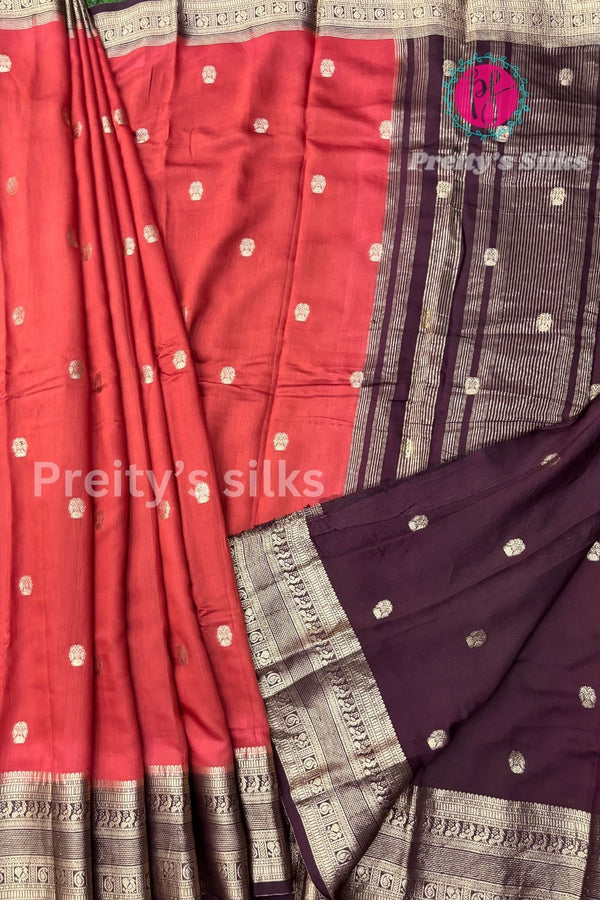 Butter Cotton Silk Saree-PA50900