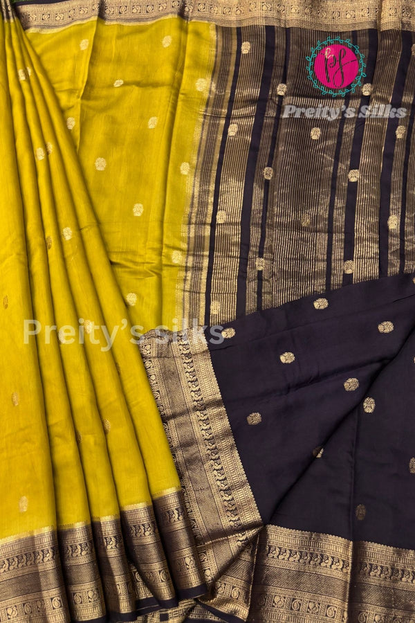 Butter Cotton Silk Saree-PA50900