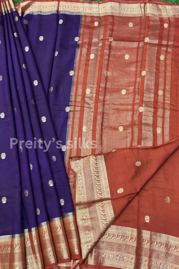 Butter Cotton Silk Saree-PA50900