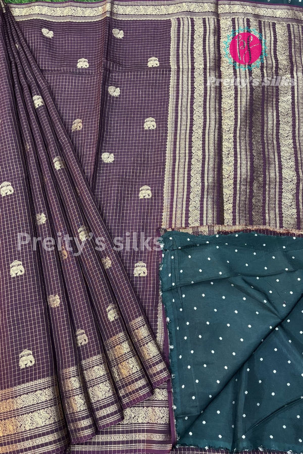 Semi crepe Silk Saree-PA51001