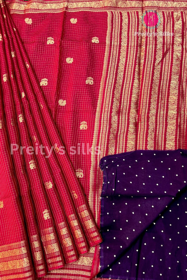 Semi crepe Silk Saree-PA51001