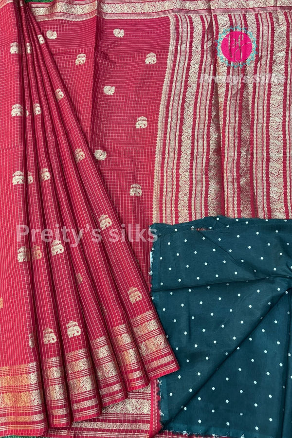 Semi crepe Silk Saree-PA51001