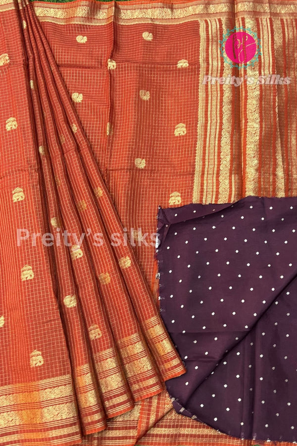 Semi crepe Silk Saree-PA51001