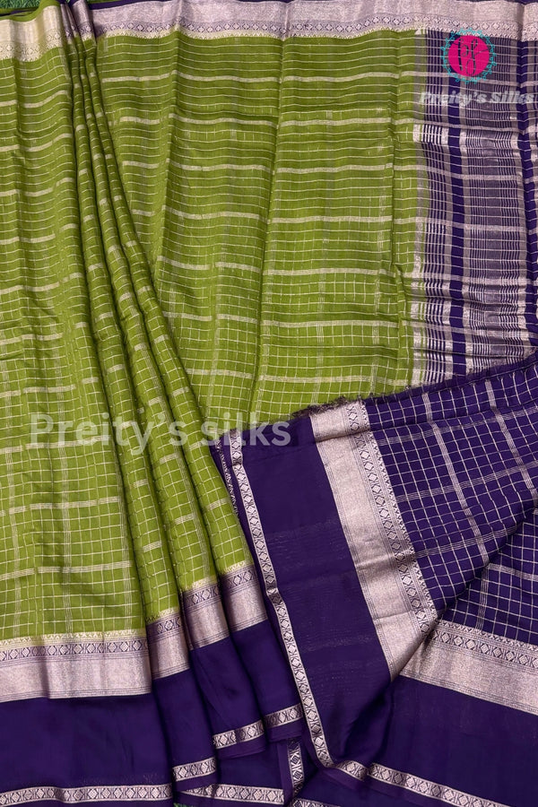 Butter Cotton Silk Saree-PA22998