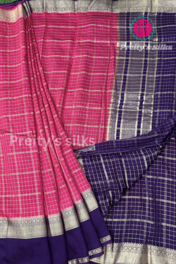 Butter Cotton Silk Saree-PA22998