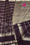 Semi Mysore Crepe Silk Saree-PA51521