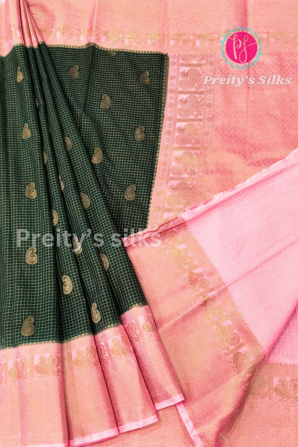 Semi Mysore crepe Silk&nbsp; Saree-PA51521