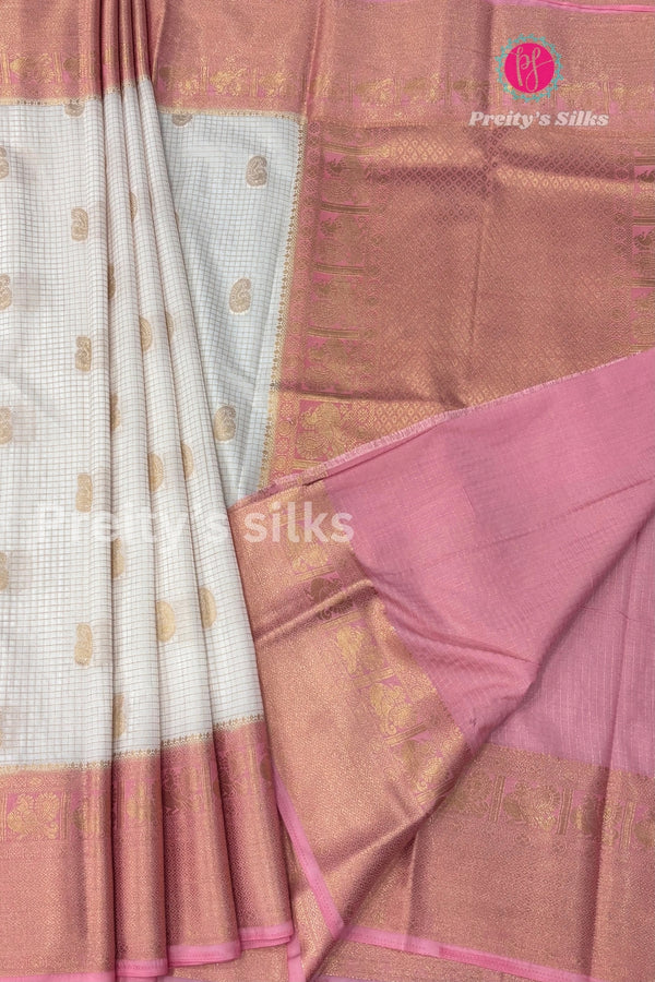 Semi Mysore crepe Silk&nbsp; Saree-PA51521