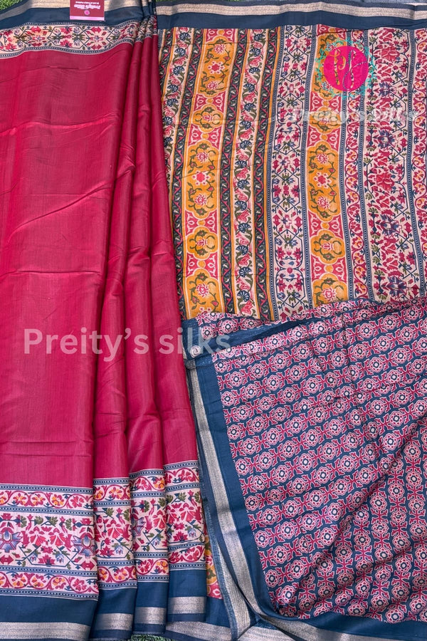 Cotton Blend Silk Saree-PA52016