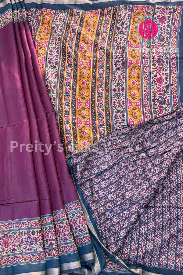Cotton Blend Silk Saree-PA52016