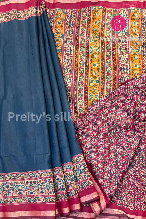 Cotton Blend Silk Saree-PA52016
