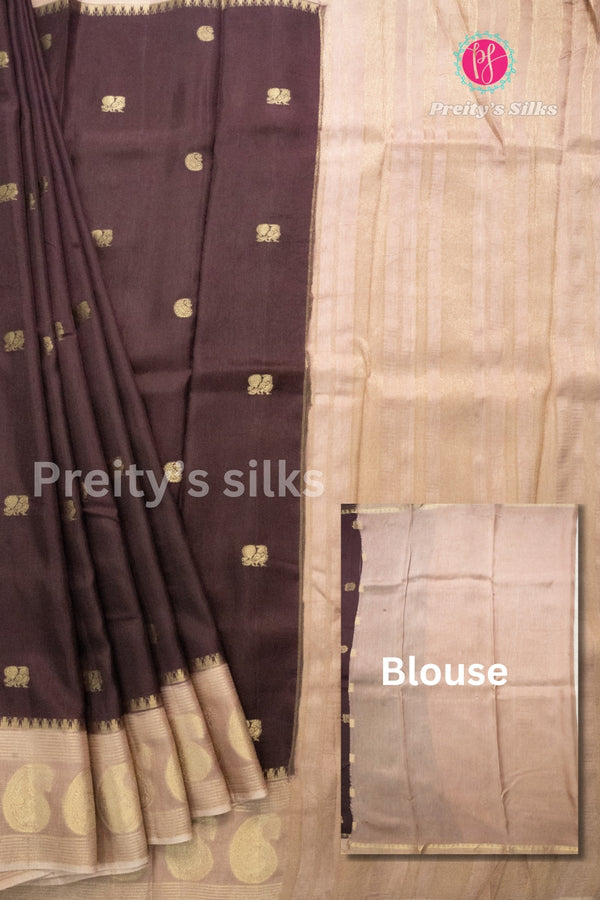 Tussar Silk Saree- PA53646