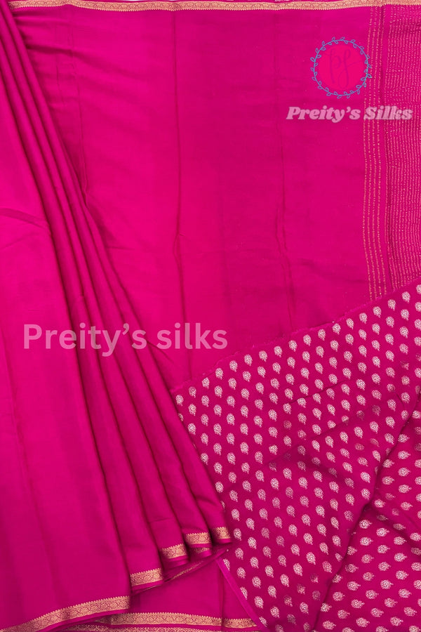 Semi Crepe Silk Saree-PA54371