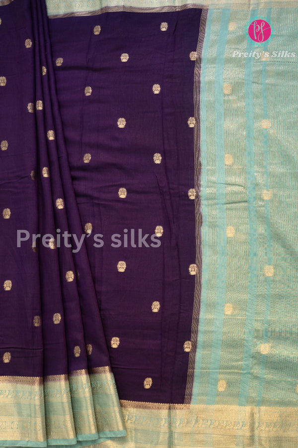 Butter Cotton Silk Saree-PA54769