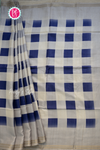 Soft Tussar Silk Saree with checks Pattern -PA55850