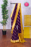 Semi Tussar Georgette Silk Saree-PF83329