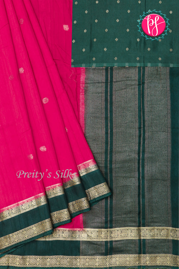 Semi Dupion Tussar Saree-PA20435