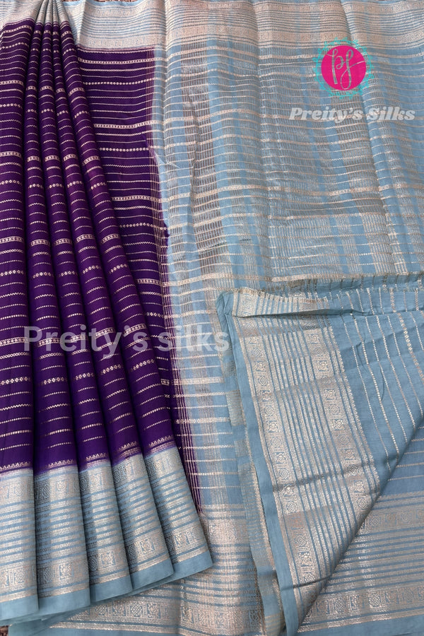 Butter Cotton Silk Saree-PA01444