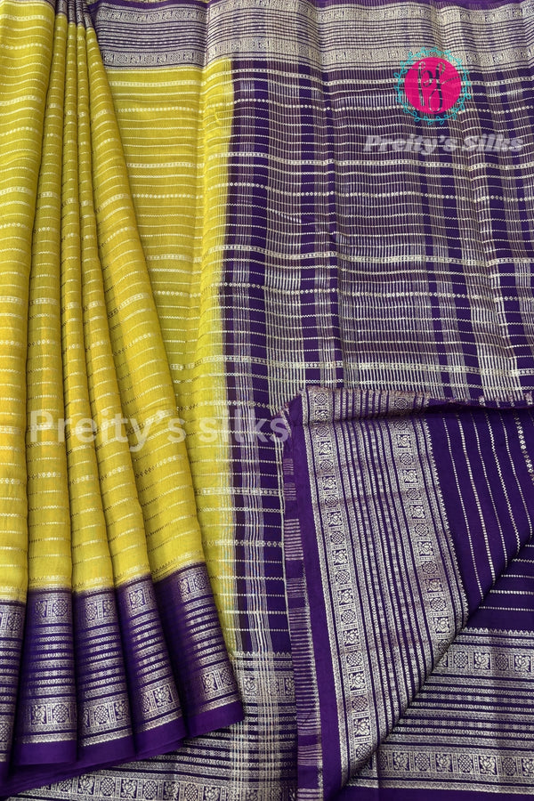 Butter Cotton Silk Saree-PA01444