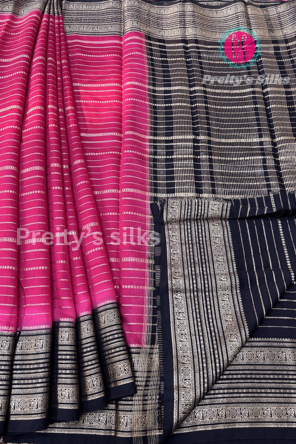 Butter Cotton Silk Saree-PA01444