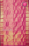 Pure KanchipuramBrocadeSilk Saree - Mejenta pink-PF58657