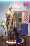Semi Banarasi Georgette silk saree - PA48714