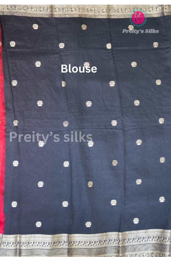 Butter Cotton Silk Saree-PA54769
