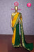Pure Mysore Crepe Silk Saree -Mustardyellow And Bottlegreen-PA10699