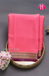 Pure Mysore Crepe Silk saree-PF37969